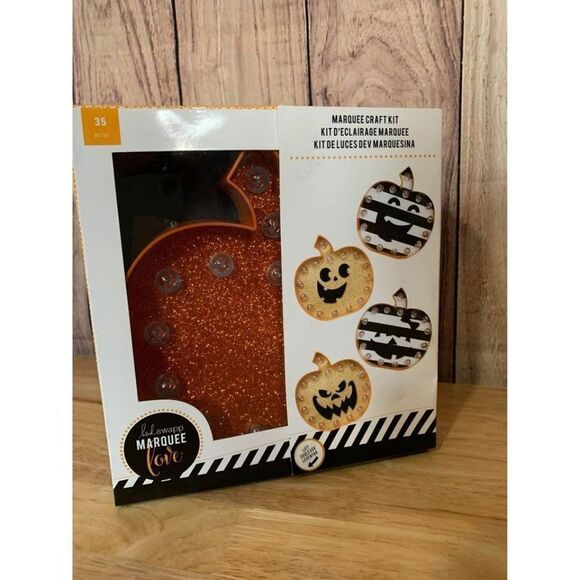 Heidi Swapp Marquee Love Halloween Kit-Pumpkin Brand New - Picture 2 of 6